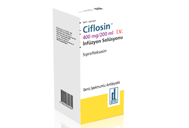 CIFLOSIN 200 MG/100 ML IV INFUZYONLUK COZELTI